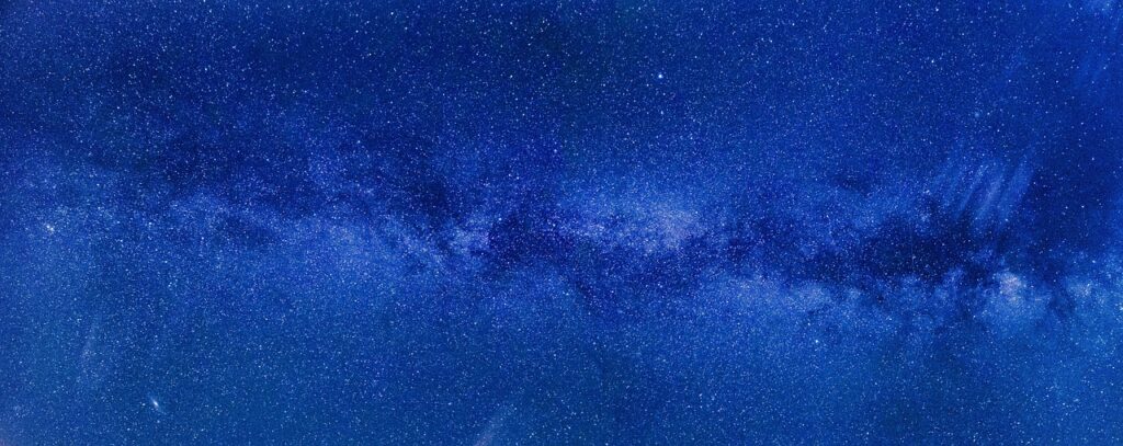 Milky Way Galaxy and the heavenly stars