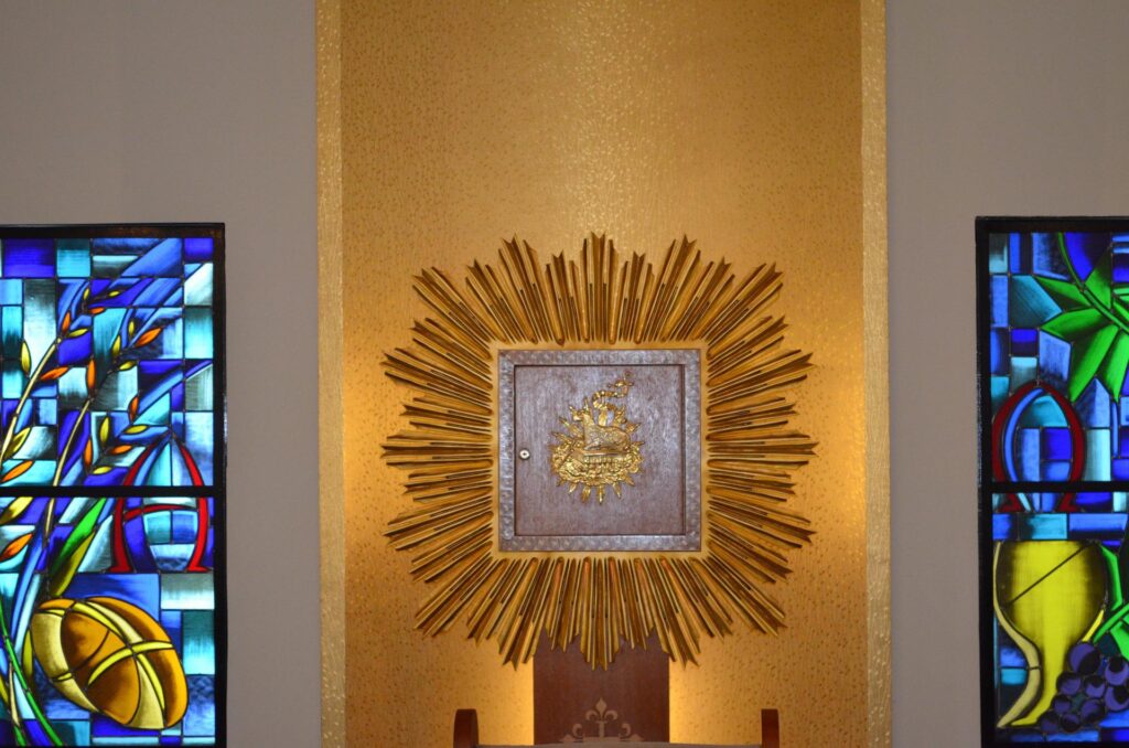 Holy tabernacle of the Blessed Sacrament